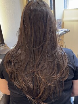 ヘアールーチェ(Hair Luce) 髪質改善ハイライトバレイヤージュハイトーン