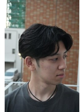 シフト メンズ オンリー サロン 薬院店(SHIFT Men's only salon) 毛流れセンターパート