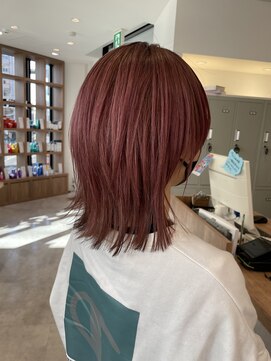 ケンジ 湘南台(KENJE) ミディアムウルフ(ボルドー)