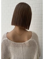 トリコ 柏(tricot)&nbsp;ショートボブ/切りっぱなしボブ/ボブ/柔らかベージュ