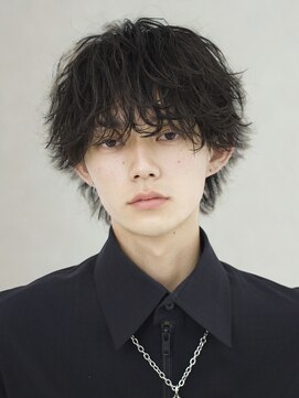 エデアンホンテン メンズサロン(EDEAN 本店 （旧：EDEAN 上通）) 熊本シャドウパーマ メンズショート ツイストスパイラル 波巻き