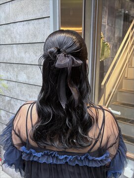 シー(si) カチモリハーフアップ