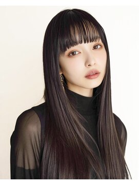 hum 立川【ハム】髪質改善・酸性ストレート・縮毛矯正 ココアベージュ/オリーブグレー/小顔/黒髪[立川/髪質改善]