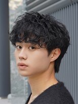 フィフス トウキョウ (fifth TOKYO) 渋谷シャドウパーマメンズマッシュウルフカットルーズパーマ