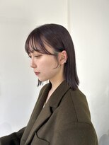 ディッシィ 立川(D'ICI)&nbsp;"CHIHIRO" ピンクラベンダー　艶カラー