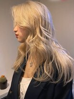 ディーン 名駅店(DEAN)&nbsp;ハイトーン/レイヤーカット/ロングヘア/ケアブリーチ/名駅