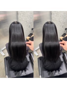  #髪質改善#縮毛矯正#美髪矯正#レイヤーカット#白髪ぼかし