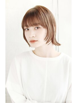 【月1メンテ】白髪染めリタッチでも透明感カラー