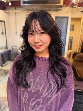 アデ オモテサンドウ(ade omotesando) ストレートでも巻いても可愛いミディアムレイヤー◎