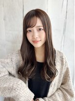 ナル 宇都宮(nalu)&nbsp;透け感グレージュの揺る巻きカール