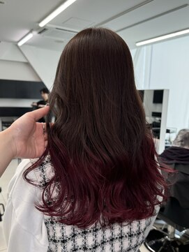 アライブ キチジョウジ(ALIVE Kichijoji) ALIVE 吉祥寺 グラデーションカラー レッド