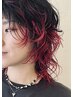【エンズカラー】ブリーチ+デザインカラー　￥15,400 →
