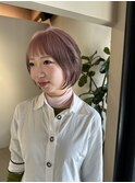 桜ピンクルーツショート