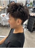 ルーズパーマルーズショートビジネスパーマ船橋駅保立大翔