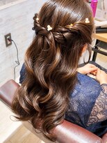 ヘアリゾート エーアイ 川越店(hair resort Ai) ハーフアップアレンジ/パーティーセット/ヘアセット