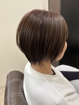 フランヘア 新宮店(Flan hair) 襟足長めショートボブ
