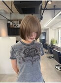 【RIENS】長め前髪×丸みボブ