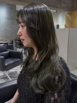 ローレン(LOREN)&nbsp;透明感髪質改善ベージュダブルカラーミルクティーグレージュ