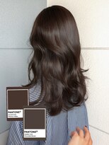 ヘアーアイストゥーレ(HAIR ICI TRE) ブリーチなしこっくりチョコレートブラウン×秋冬カラー担当聖