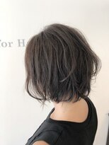 デザインフォーヘアー(De:sign for Hair) Design西野　ルーズ質感のクラシカルロブ