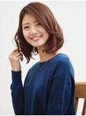 ♪大人かわいい簡単スタイリングのパーマは人気です♪