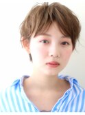 ジェンダーレスなナチュラルショート