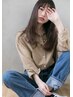 ≪朝のセットが楽々♪≫カット+ストレートパーマ+潤いTR　￥26400→￥19800