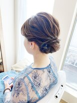 ロカット サロン(Roquat Salon)&nbsp;お呼ばれシニヨンアレンジ【ヘアアレンジ　立川南/立川/国分寺】