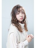 前髪/マチルダボブ/ピンクベージュ/インナーグレージュ/吉祥寺 &nbsp;