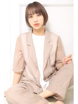 クラッチ 博多(CLUTCH) ナチュラル艶髪ストレートボブa13