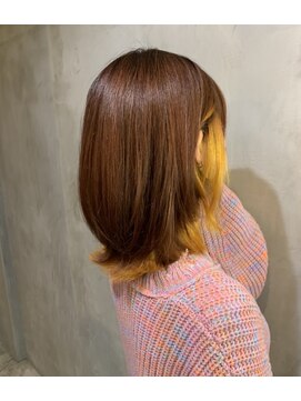 リエコー(RE'ECHO) インナーカラー エクステ/髪質改善トリートメント/韓国