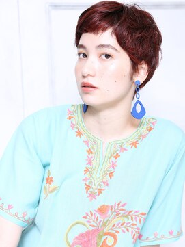 無垢(muku) 大人可愛い20代30代40代小顔アップバングショートA2