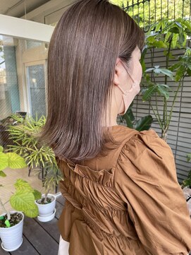 ダブル(W) 【hair salon W】ツヤベージュ