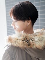 カライング(ing)&nbsp;ショートカット×ひし形ショートボブ×前髪あり20代30代40代 s03