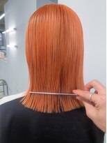 ノード(NODO) 【モチベーションUP】サワーオレンジの切りっぱなしボブ