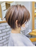 バンプ ギンザ(BUMP GINZA)&nbsp;30代/40代/50代・絶壁解消・小顔前下がりショートボブ【中村】★