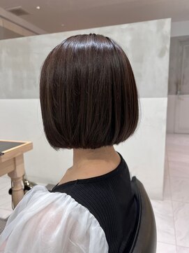 ガリカ 蔵前(Gallica) <竹之内蔵人>乾かすだけでキマる首周りスッキリ前下がりボブ