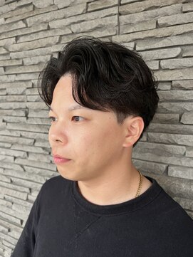 ハイバレーヘアーメゾン(HIGH VALLEY HAIRMAISON) コンマバングメンズパーマ波巻きパーマ韓国男子