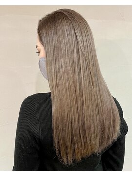 ロナバイソル(lona by SoL) 美髪ストレートカット/ライトブラウン