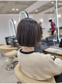 大人ショートボブスタイル