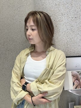 マイル 渋谷(mile) 【SATSUKI】ボブレイヤー × デザインハイライト