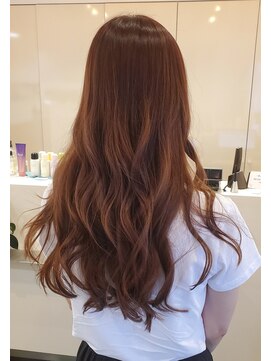 ヘアーデザイン ミヤビ 広尾(HAIR DESIGN MIYABI) ゆる巻きベージュバイオレットカラー
