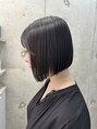 アルマヘア(Alma hair)&nbsp;誰でも似合うナチュラル前下がりボブ《カット＋カラー》