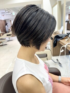 アッシュ 下北沢店(Ash) のばしかけにもオススメショートボブ