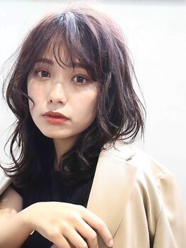 ロッソ ヘアアンドスパ 六町店(Rosso Hair&SPA)の写真/初めての白髪染めも暗くなりすぎず明るく綺麗に染まって安心♪カラーを楽しんで悩みも解消【Rosso/六町店】
