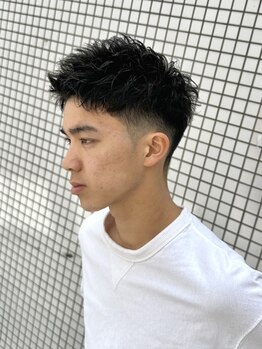 アレアル 広島並木通り店(ALEAR)の写真/【メンズsalon/広島並木通り】高技術◎ビジネスシーンでもオシャレ×時短で清潔感のあるメンズstyle