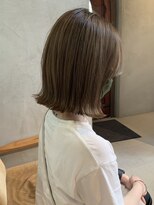 ミュゼプリュム(Musee plume)&nbsp;外ハネボブ×オリーブグレージュ