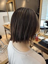 アマレット(Amaretto)&nbsp;【ぱつっとボブ×ハイライト】