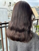 ジーナ 船橋(Zina)&nbsp;髪質改善＊ロングレイヤーグレーベージュ＊美髪【Zina船橋】