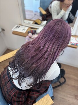 フェニーチェ オン ザ ビーチ(FENICE on the beach) エンドカラー#髪質改善#髪質改善カラー#前髪#韓国